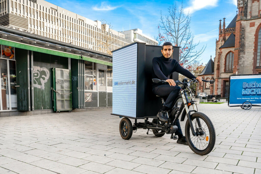 Ad-Wheel mit großem LED Screen